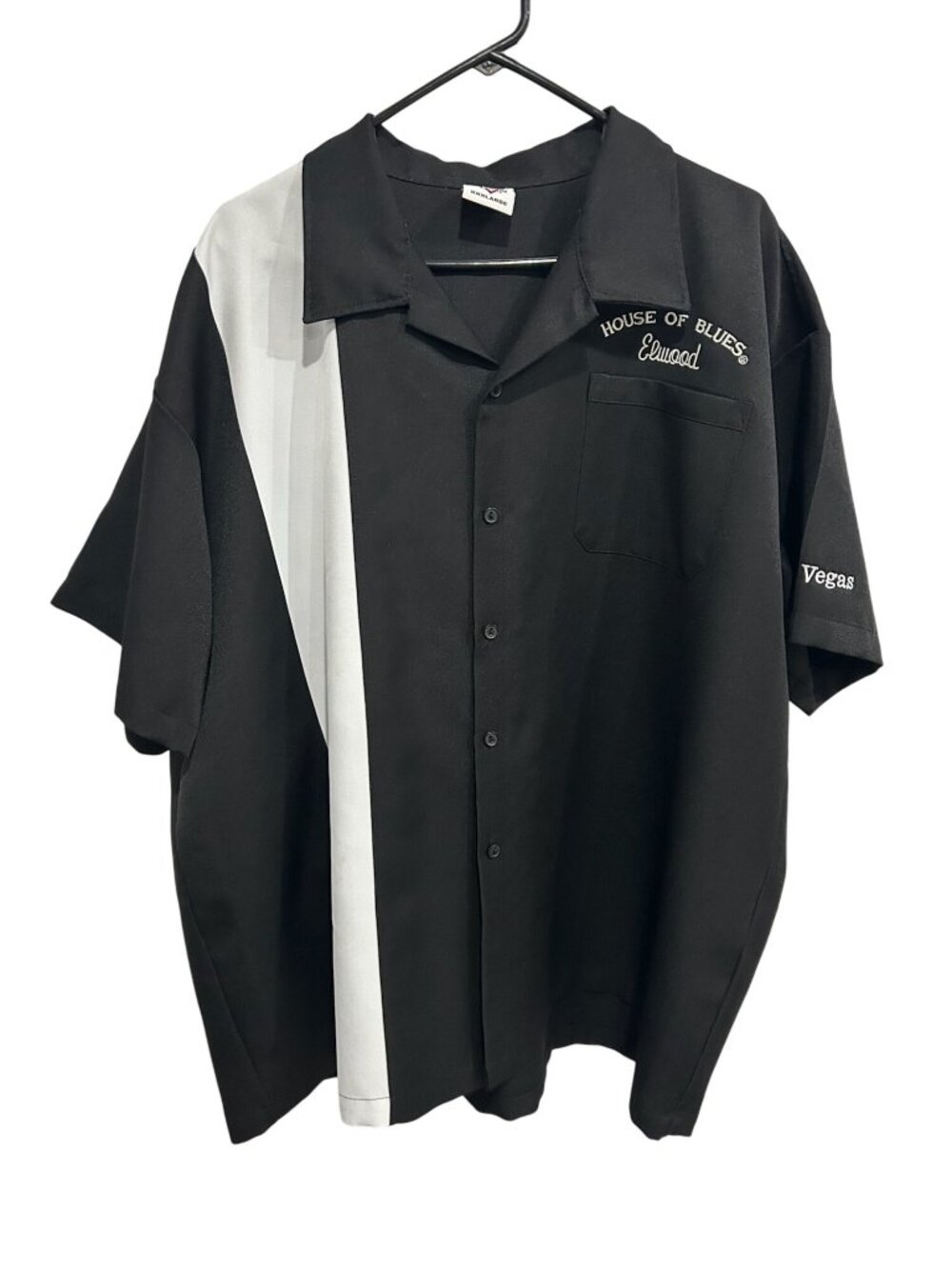 House of Blues Vegas Bowling Shirt Elwood Mens Size XXXL Retro Rockabilly Skater